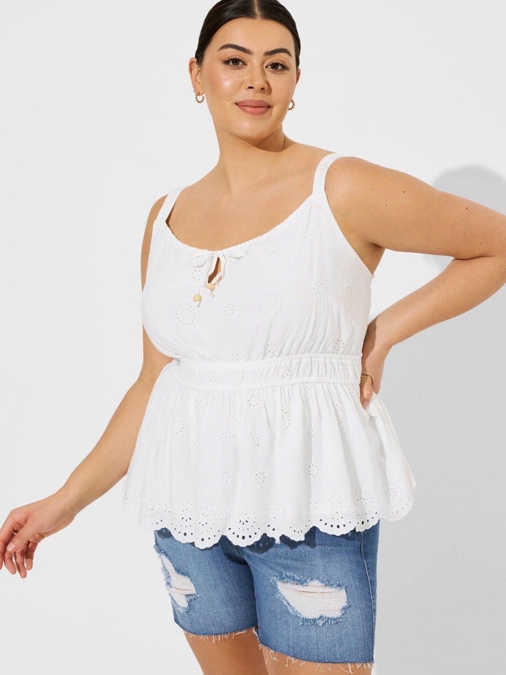 NWT Torrid Eyelet Tank Top